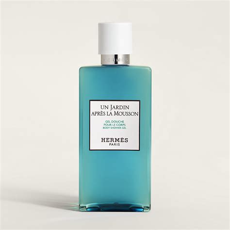 hermes un jardin apres la mousson shower gel|Un Jardin sur le Toit Hair and body shower gel .